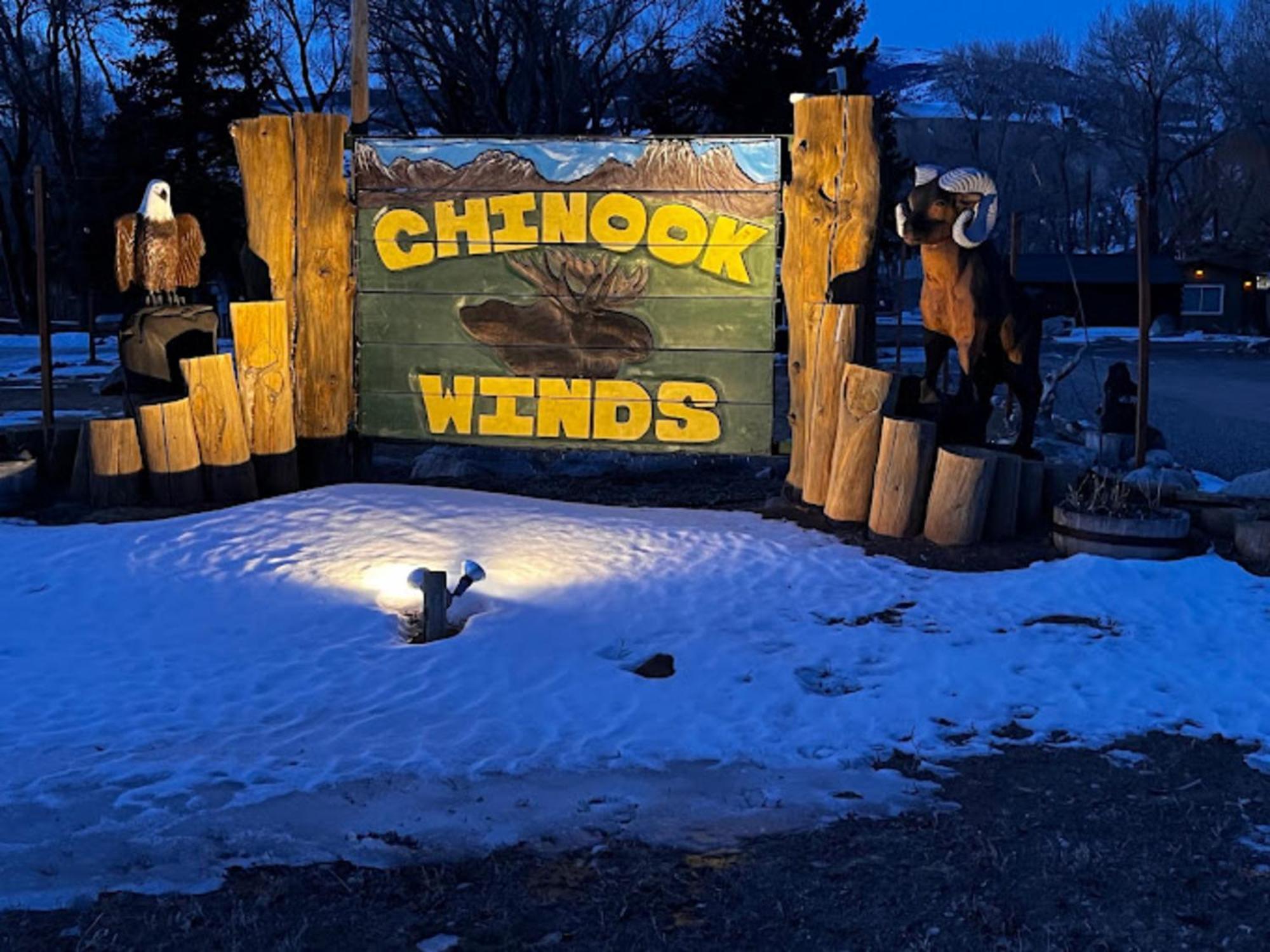 Chinook Winds Lodge Дубойс Экстерьер фото